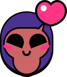 ❤️ Desenho animado, Coração, Bonito, Amor, Kawaii telegram sticker