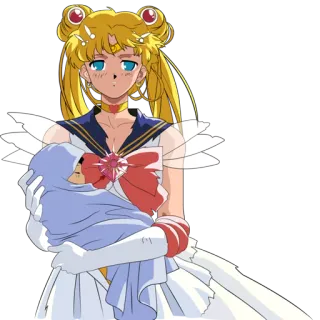 😶 Sailor Moon アニメ, マンガ, セーラームーン, 漫画, キャラクター telegram sticker