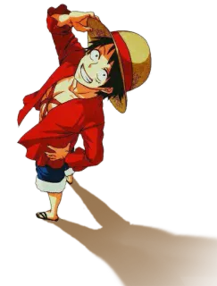 👋 Luffy One Piece Anime, One Piece, Luffy, Monkey D. Luffy, Pirate, Manga, Chapeau de paille telegram sticker