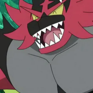 😼 Incineroar Pokemon pokemon, incineroar, anime, cartoon, fire, fighting telegram sticker