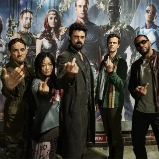 🖕 The Boys The Boys, Super-heróis, Anti-heróis, Dedo do meio, Amazon Prime, Ofensivo telegram sticker
