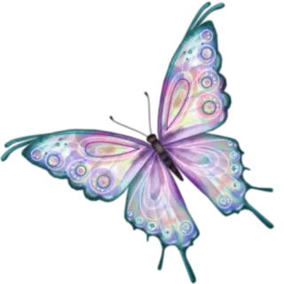 🦋 borboleta, inseto, natureza, asas, roxo, colorido telegram sticker