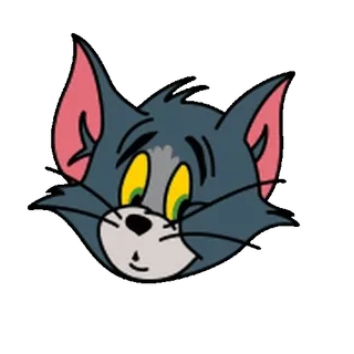 😊 Tom Cat Tom and Jerry gato, desenho animado, animal, personagem, tom e jerry whatsapp sticker