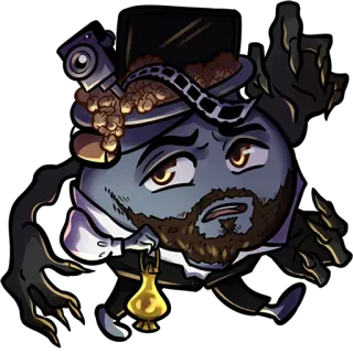 👻 Phim hoạt hình, Nhân vật, Phim, Bắp rang bơ, Minh họa, Tối telegram sticker