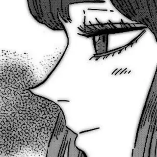 🔌 Anime, Mangá, Garota, Mulher, Olho, Rosto, Perfil, Close-up whatsapp sticker