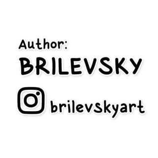 📟 Author:
BRILEVSKY
brilevskyart автор, инстаграм, художник whatsapp sticker