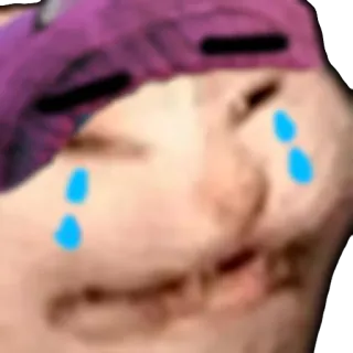 😿 gatto, piangendo, triste, meme, internet, viola, cappello telegram sticker
