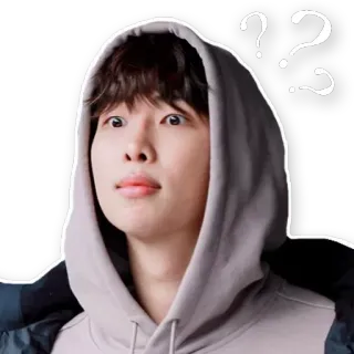 💜 ?? question, confused, person, sticker, doubt, uncertainty telegram sticker