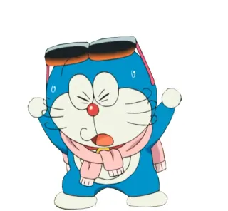 😶 Doraemon Doraemon, Animé, Dessin animé, Chat, Personnage whatsapp sticker