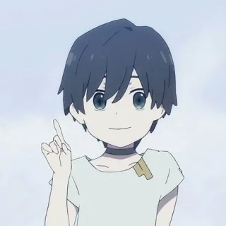 🦋 Anime, Chłopiec, Kreskówka, Dziecko, Postać telegram sticker