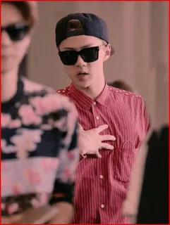⭕️ Sehun певец, K-pop, EXO, айдол, знаменитость, музыка whatsapp sticker