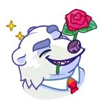😉 beer, roos, cartoon, dier, schattig telegram sticker