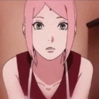 🌟 Sakura Naruto さくら, アニメ, ナルト, キャラクター telegram sticker