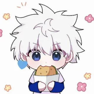 🥺 Killua Zoldyck anime, manga, cute, character, illustration, Killua, Hunter x Hunter telegram sticker