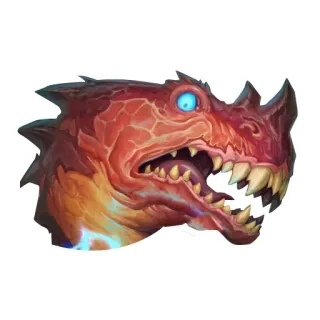 😡 dragón, monstruo, fantasía, criatura, mítico, rojo, cabeza telegram sticker