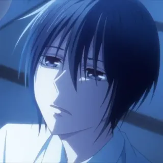🕸 Anime, Triste, Ragazzo, Manga, Cartone animato telegram sticker