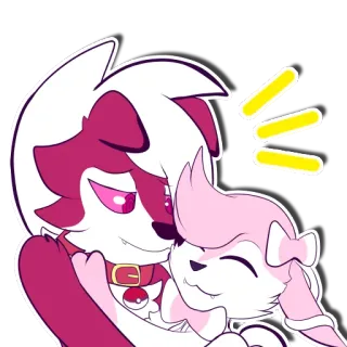 Gaydoggos telegram stickers