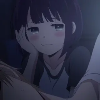 🔖 Anime, Mädchen, verschlafen, süß telegram sticker