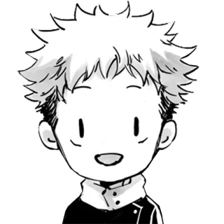 😐 Yuji Itadori Jujutsu Kaisen Anime, Jujutsu Kaisen, Yuji Itadori, Manga, Dessin animé telegram sticker