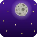 🚀 moon, stars, night, space, astronomy, evening, sky, celestial telegram sticker