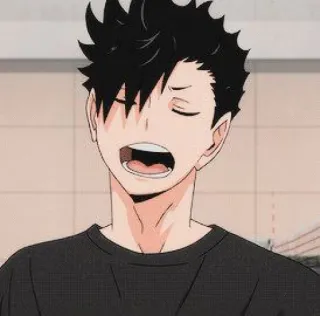 🏐 Kuroo Tetsuro Haikyuu!! anime, haikyuu, kuroo tetsuro, character, manga telegram sticker