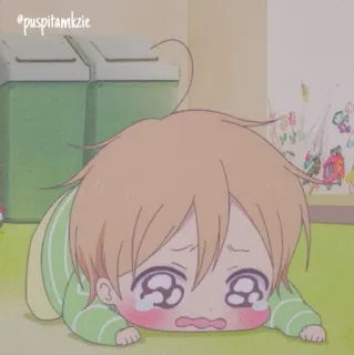 😭 아기, 울음, 애니메이션, 슬픔 whatsapp sticker