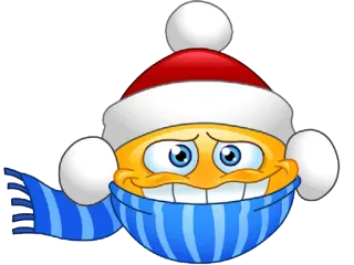 🤧 Emoji, Winter, Feiertag, Schal, Mütze telegram sticker