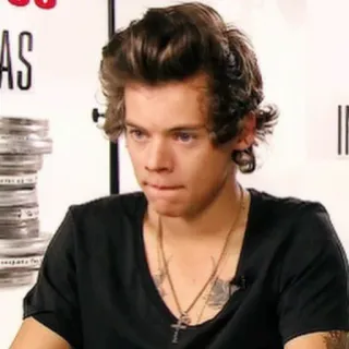 🌿 Harry Styles harry styles, chanteur, célébrité, portrait, pop star telegram sticker