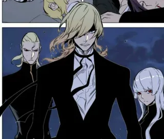 😡 anime, manhwa, characters, art, comics, illustration telegram sticker