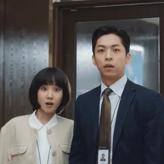 😧 Woo Young-woo Extraordinary Attorney Woo 电视剧, 韩剧, 律师, 角色, 惊讶, 办公室, 工作 telegram sticker