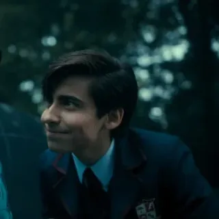 😏 Number Five The Umbrella Academy The Umbrella Academy, Number Five, character, show, Netflix telegram sticker