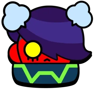 🤬 卡通, 生气, 角色, 贴纸, 表情符号 telegram sticker