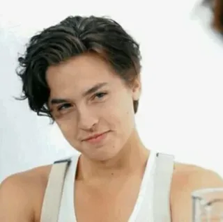 🌙 Cole Sprouse ator, celebridade, homem, retrato telegram sticker