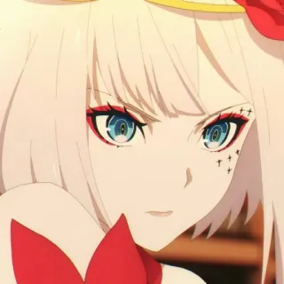 🥀 Anime, Ragazza, Personaggio, Fiction, Arte, Illustrazione telegram sticker