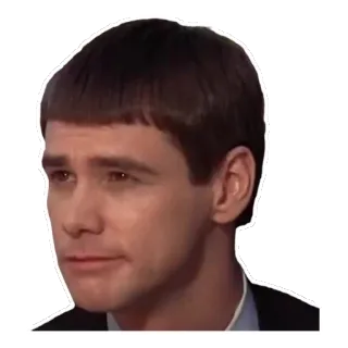 😑 Lloyd Christmas Dumb and Dumber jim carrey, dos tontos muy tontos, lloyd christmas, comedia, película whatsapp sticker