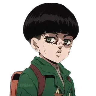 👦 Koichi Hirose JoJo's Bizarre Adventure Anime, Manga, Koichi Hirose, JoJo's Bizarre Adventure, Karakter whatsapp sticker