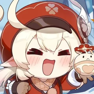 🤠 Klee Genshin Impact klee, genshin impact, anime, videogioco, carino, personaggio, personaggio del gioco telegram sticker