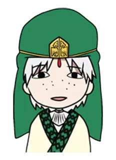 🙂 Aladdin Magi 动漫, 阿拉丁, 魔笛magi, 角色, 贴纸, 动漫角色, 卡通 telegram sticker