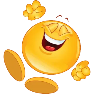 😁 Emoji, Fröhlich, Glücklich, Lachend, Aufgeregt telegram sticker
