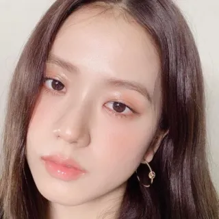 🌧 phụ nữ, gương mặt, Hàn Quốc, trang điểm, vẻ đẹp, chân dung whatsapp sticker