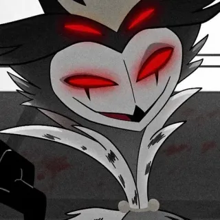 🦉 Stolas Helluva Boss helluva boss, stolas, burung hantu, iblis, kartun telegram sticker