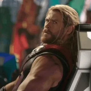 ⚡️ Thor Filmfigur, Superheld, Marvel, Donnergott telegram sticker