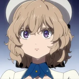 🤍 Anime, Personaggio, Carino, Ragazza, Disegno telegram sticker