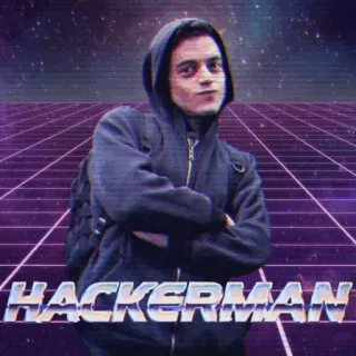 😏 HACKERMAN Hacker, Hacking, Tecnologia, Internet telegram sticker