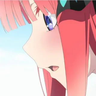 🍷 Anime, Garota, Personagem, Ilustração, Retrato whatsapp sticker