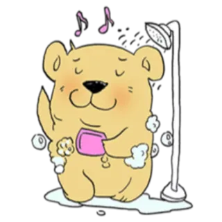 Bear @StikerDi telegram stickers
