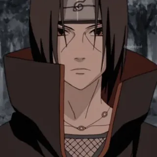 🎼 Itachi Uchiha Naruto Аниме, Наруто, Итачи, Учиха, Манга, Ниндзя telegram sticker