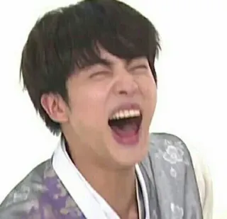 😄 Jin kpop, bts, jin, gracioso, meme, cantante, ídolo whatsapp sticker