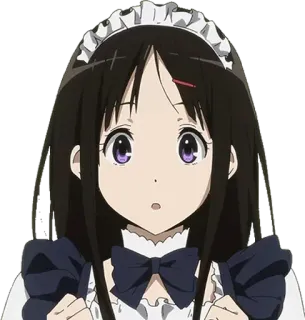 Hyouka ~@AnimeLibrary_Stickers telegram stickers