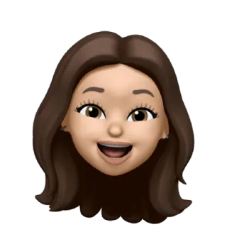 🙂 Avatar, Emoji, Mulher, Pessoa, Desenho animado telegram sticker